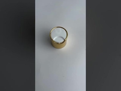 24/410 28/410 Brilhante Prata Brilhante Ouro Placa de Alumínio Top Cover Ideal para garrafas recicláveis